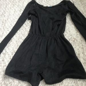 Suede vintage Havana romper